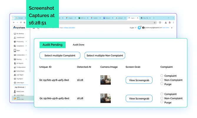 AI-Based Desktop Monitoring Software