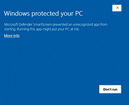 Microsoft Defender Smart screen 